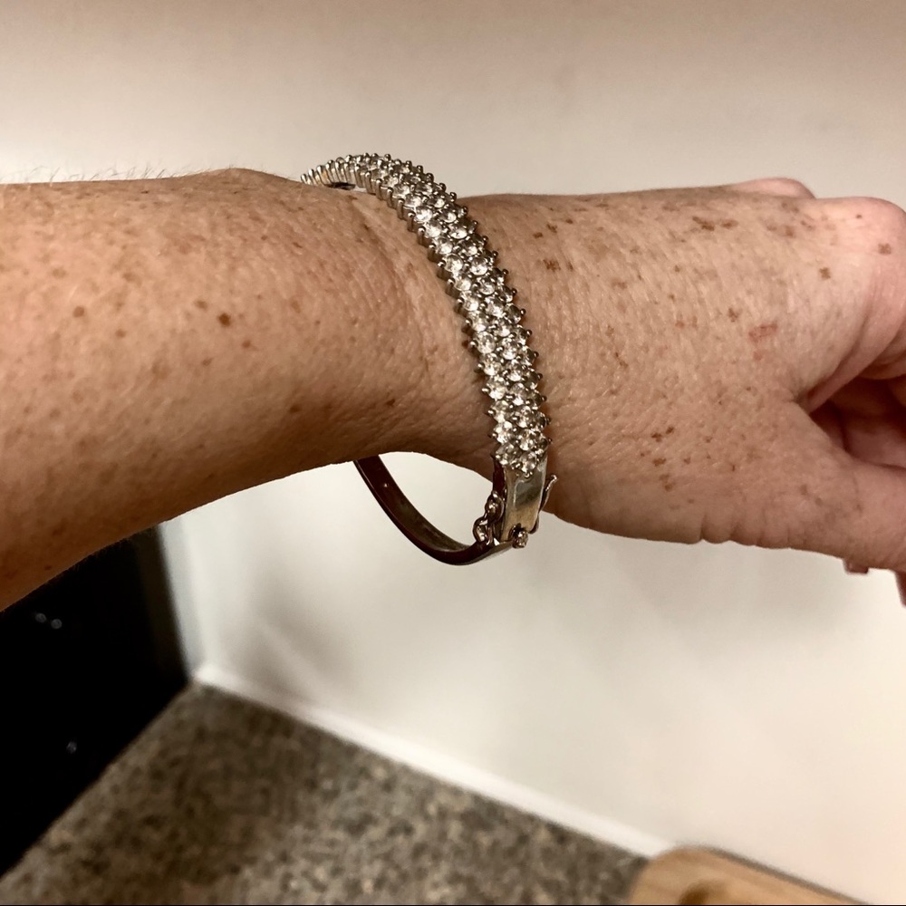 A Sterling Silver Bangle Bracelet